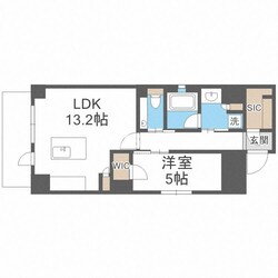 リンクハウス心斎橋の物件間取画像